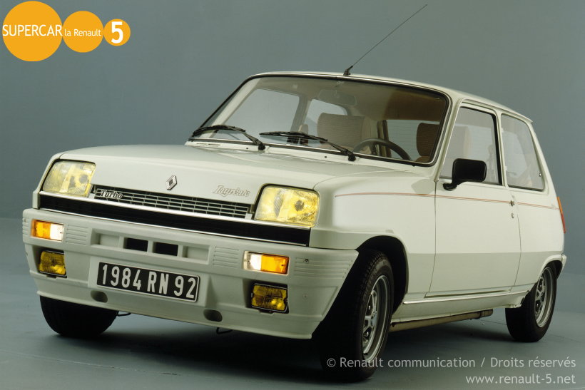 renault 5 turbo interior. Renault 5 Turbo quot;Laureatequot;